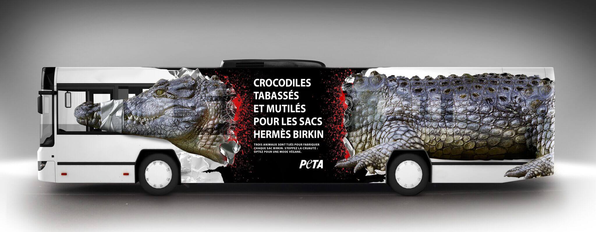 On peut massacrer des crocodiles pour des sacs à main mais pas en informer le public