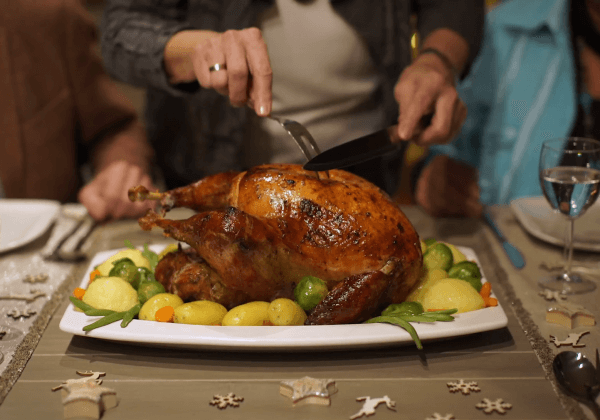 L&rsquo;itinéraire inversé d&rsquo;une dinde de l&rsquo;assiette au couvoir, en vidéo
