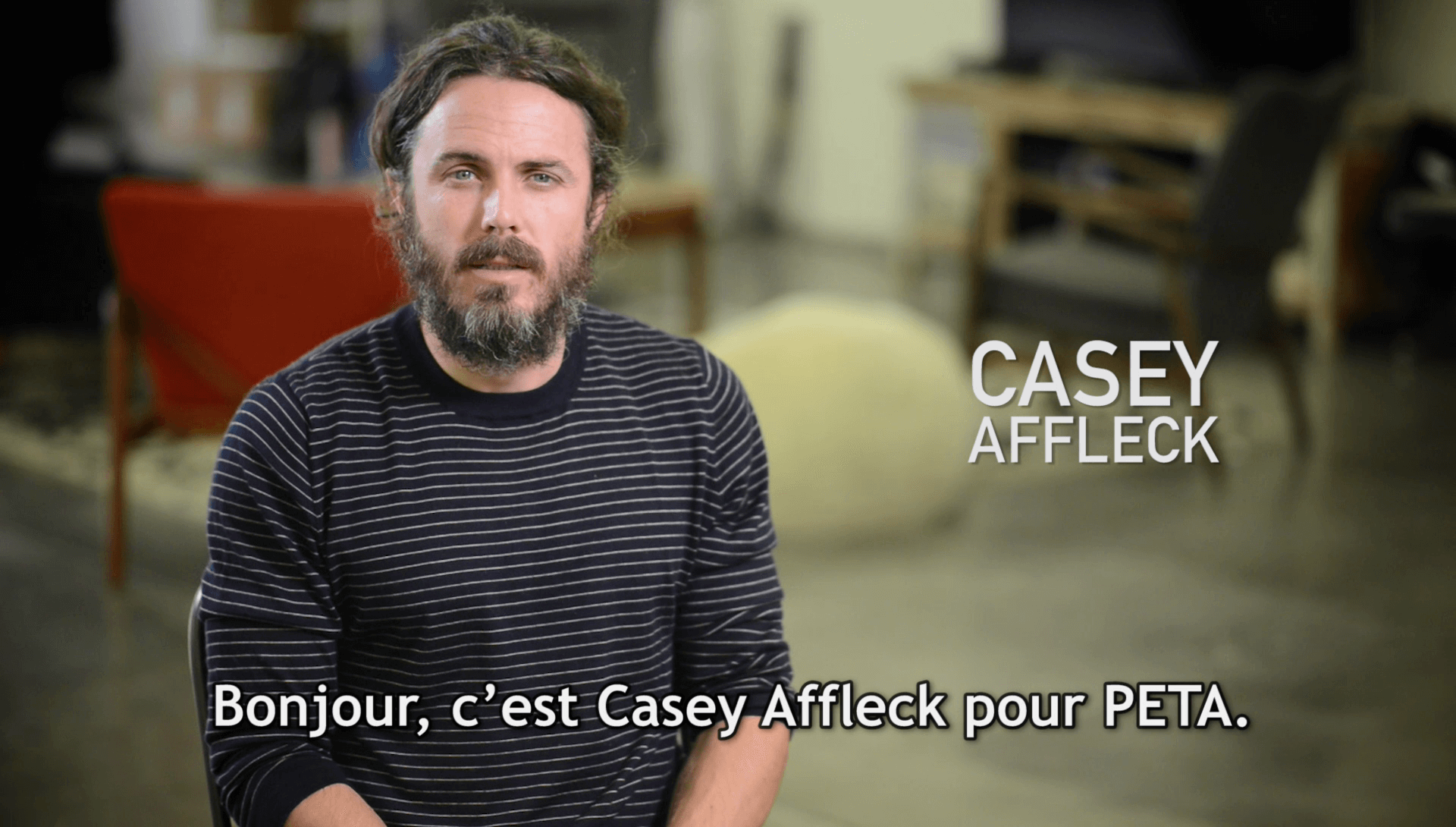 Casey Affleck lève le rideau sur la cruauté des cirques pour PETA