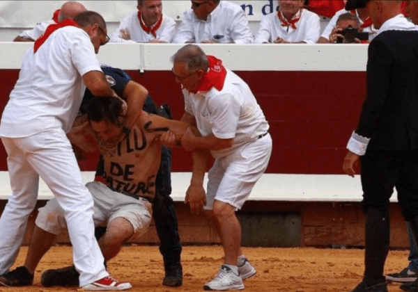 Vidéo : ils ont sauté dans l&rsquo;arène à Dax