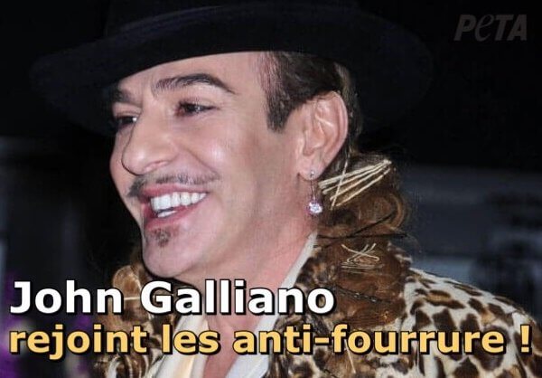 Exclu : John Galliano annonce qu’il abandonne la fourrure