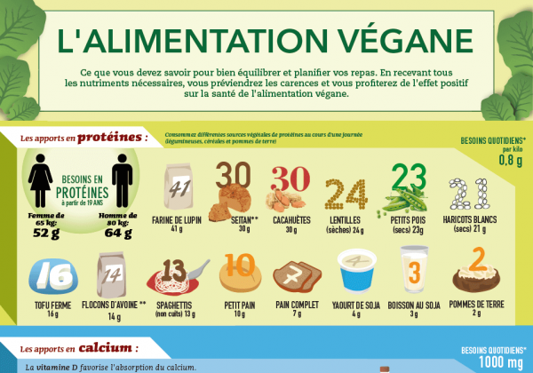 Les nutriments les plus importants dans l’alimentation végane