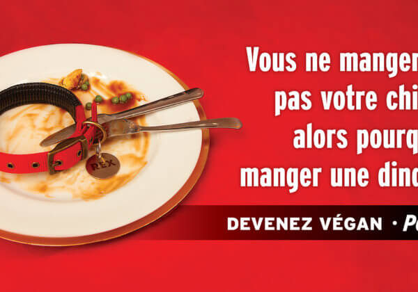 Une campagne d&rsquo;affichage prône la compassion au Marché de Noël des Tuileries