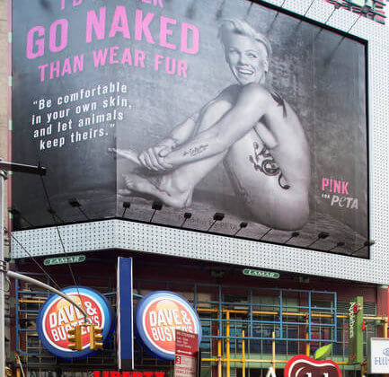 P!nk préfère « se mettre à poil plutôt que de porter de la fourrure »