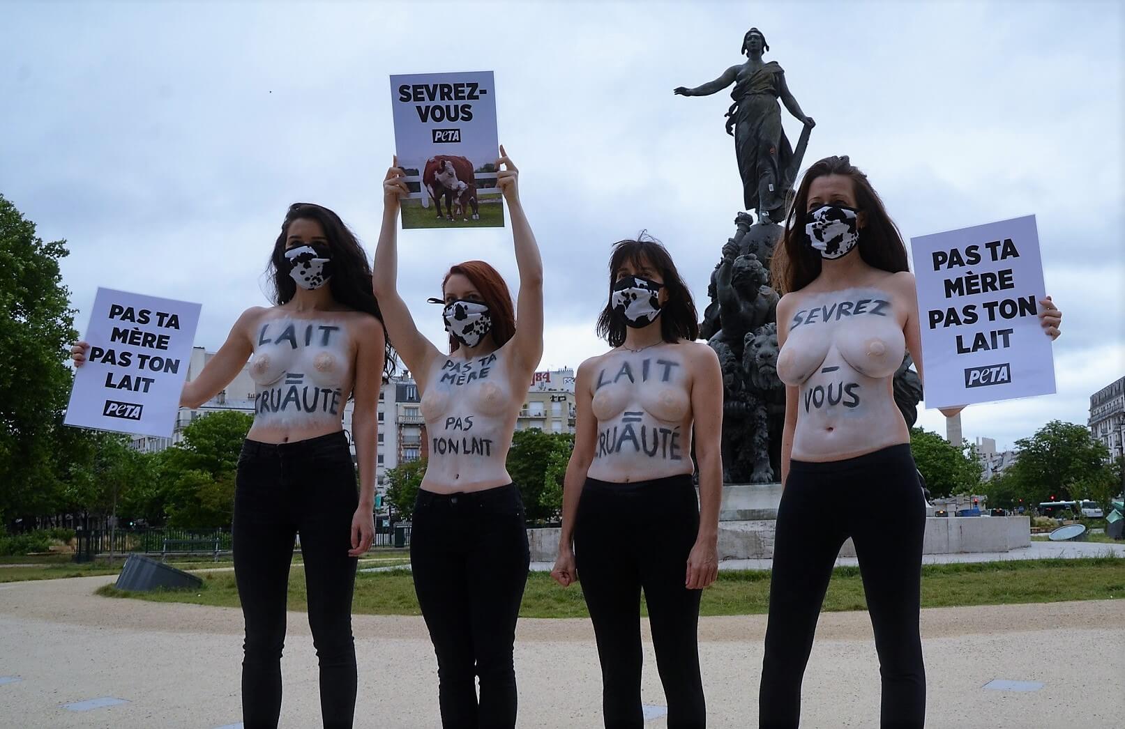 Pour la fête des Mères des « vaches » appellent les humains à se sevrer
