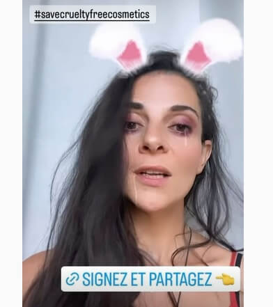 Sauvez des animaux avec le challenge Instagram « End animal testing » de PETA