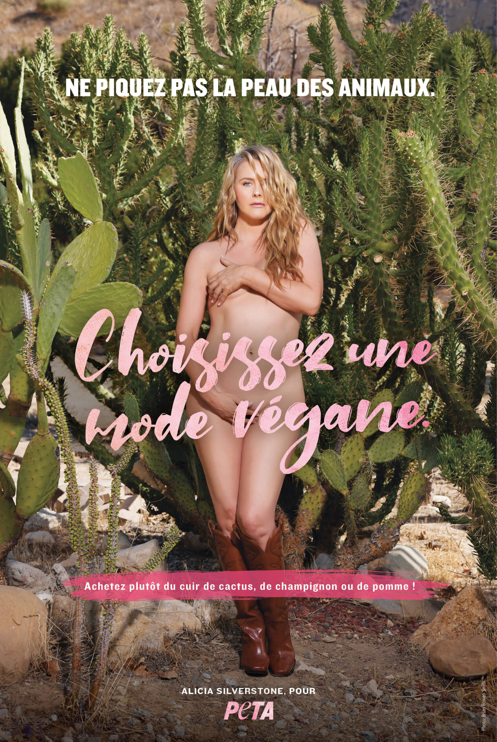 Alicia Silverstone se joint à PETA pour une nouvelle campagne piquante