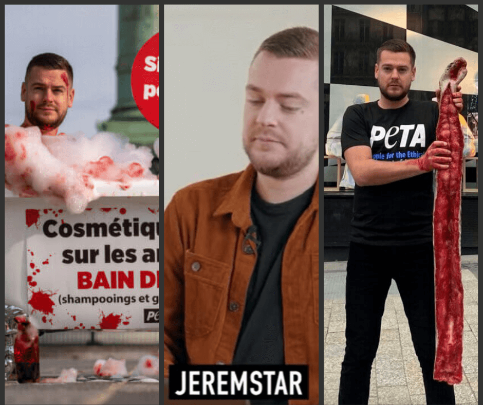 Jeremstar est la « Personnalité de l’année 2022 » de PETA
