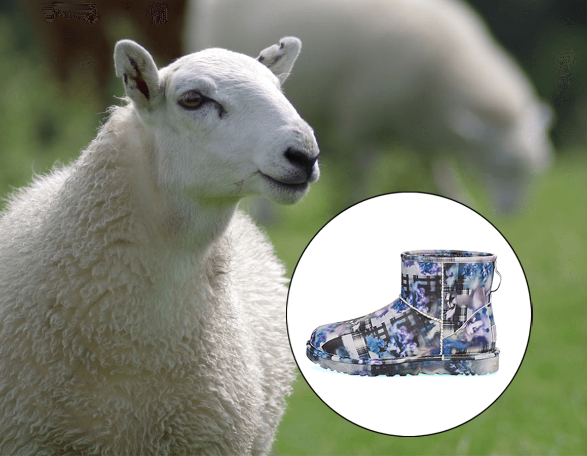 Lancement des premieres bottes UGG veganes PETA France