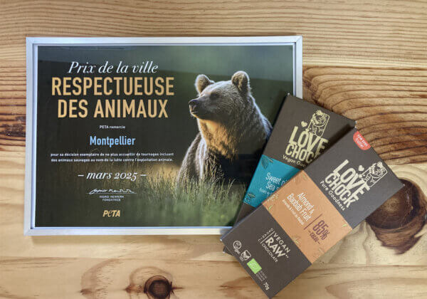 Montpellier récompensé pour l’interdiction des animaux sauvages lors de tournages